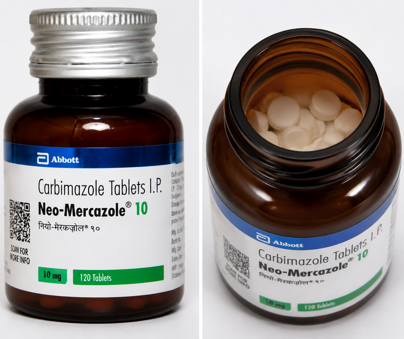 Neo-Mercazole 10 Mg Tablet