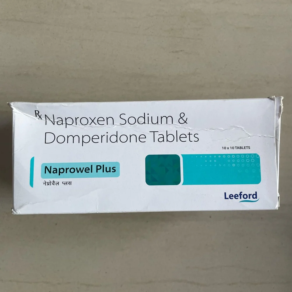 Naprowel Plus 250mg/10mg Tablet