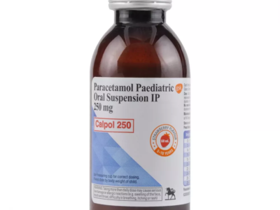 Calpol 250 mg Paediatric Oral Suspension Strawberry