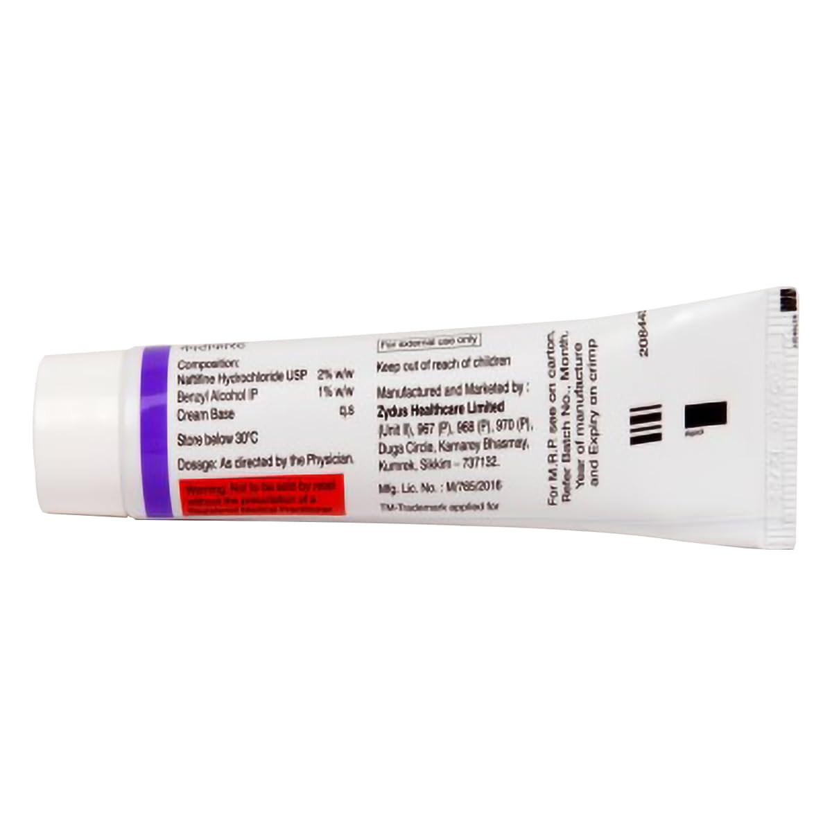 Naftifine Hydrochloride 2% cream