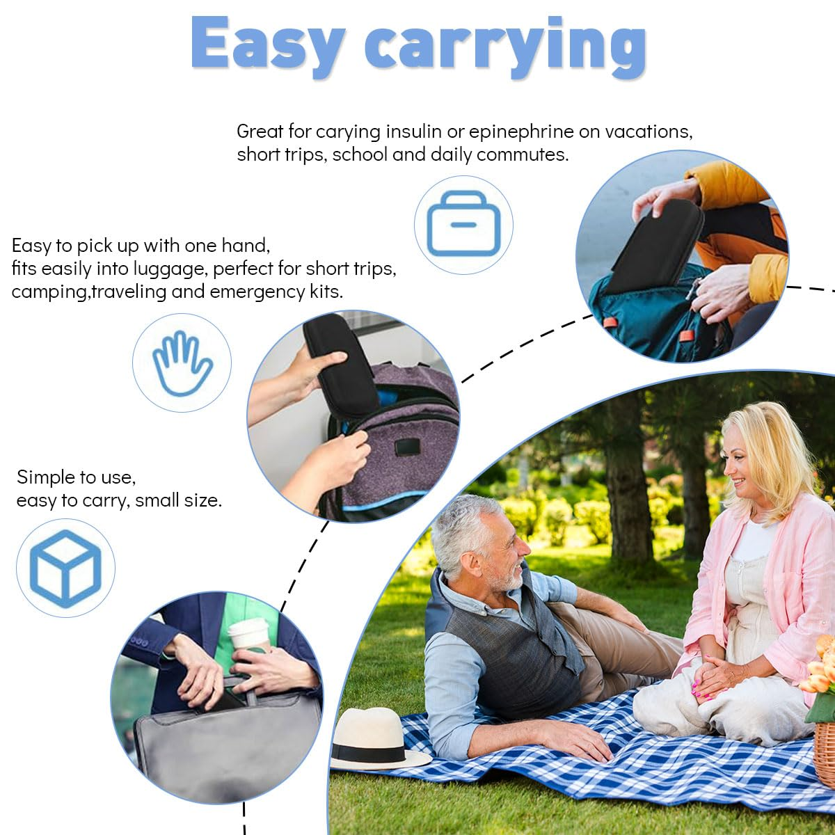 Insulin Travel Case Compact Portable Cold Storage Box - Image 4