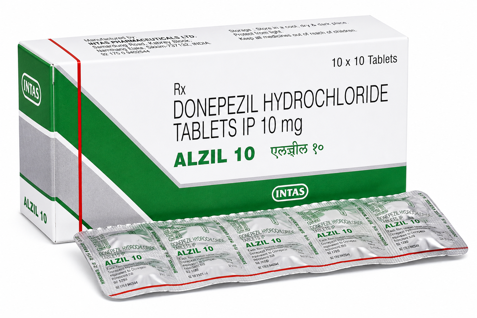 Alzil 10 mg Tablet