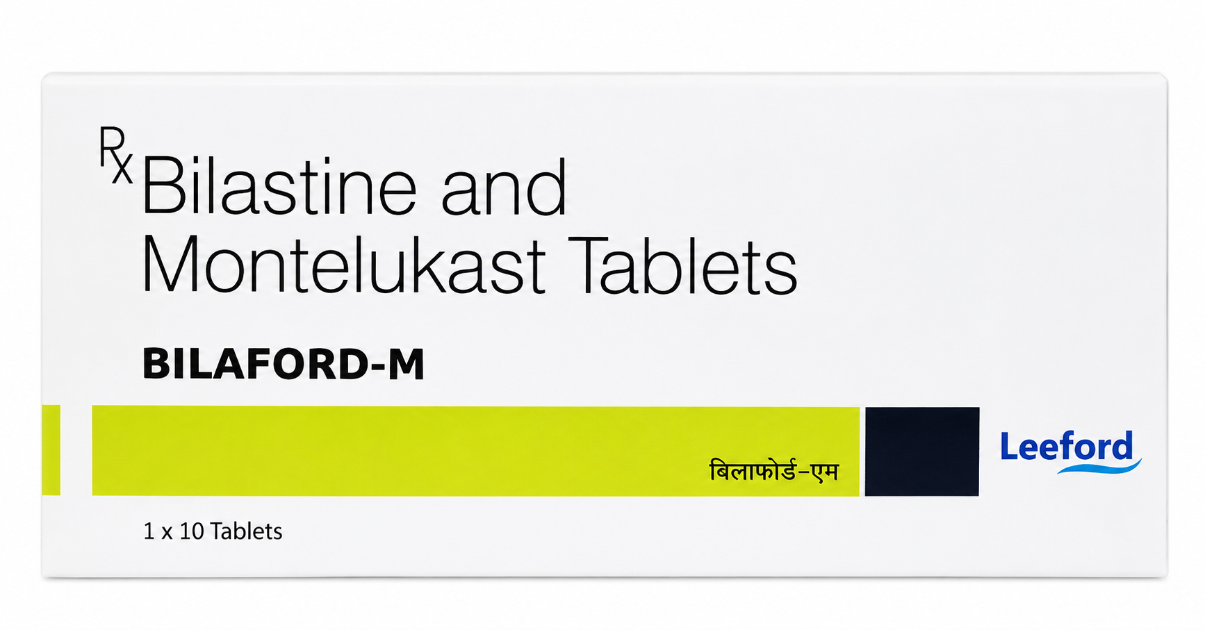 Bilastine (20mg) + Montelukast (10mg)