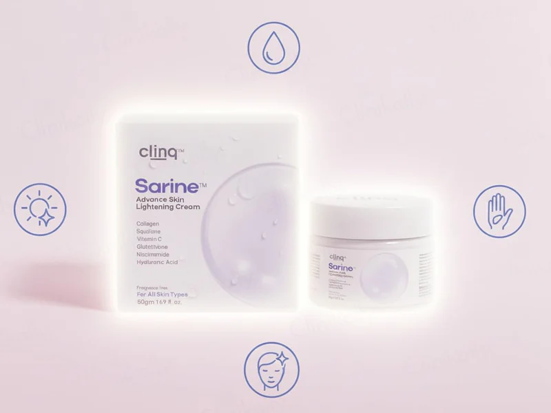 Clinq Sarine Advance Skin Lightening Cream - Image 3