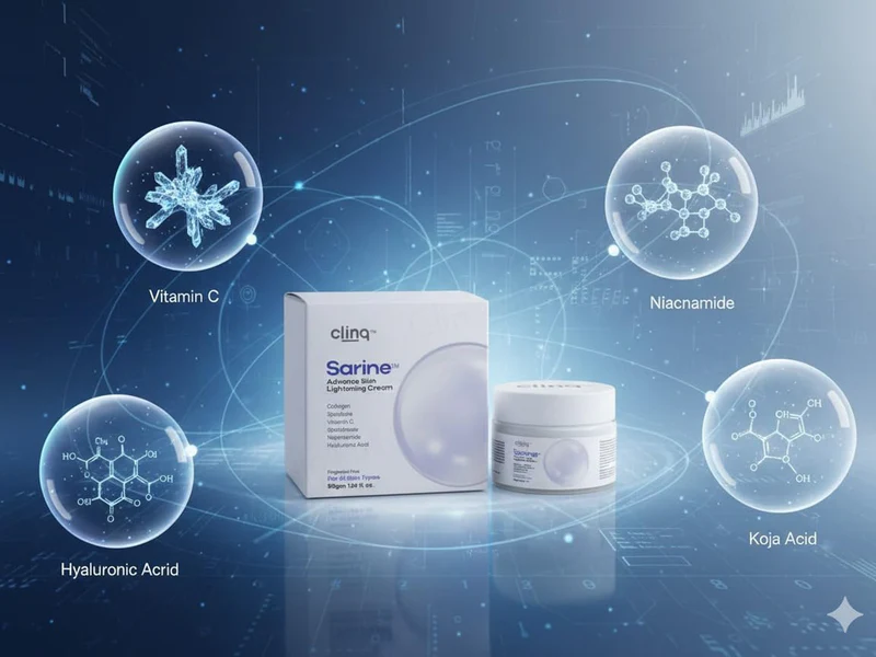 Clinq Sarine Advance Skin Lightening Cream - Image 5