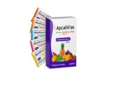 Apcalis SX Oral Jelly 20 mg box of 7 Tadalafil sachets by Ajanta Pharma