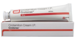 Crotorax Cream Crotamiton tube and box