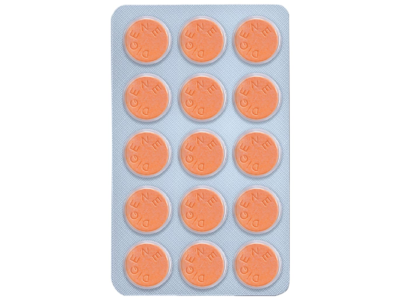 Digene Acidity & Gas Relief Tablet strip of 15 orange chewable tablets