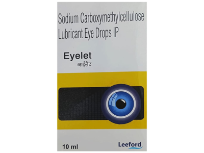 Eyelet Sodium Carboxymethylcellulose Lubricant Eye Drops box