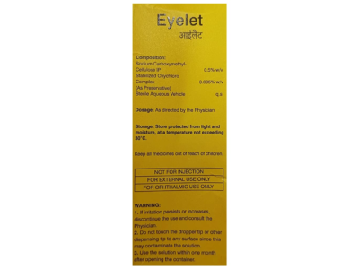 Eyelet Eye Drops composition