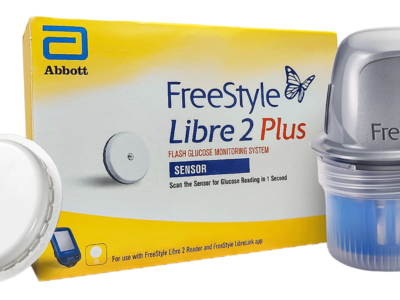 FreeStyle Libre 2 Plus Sensor and box