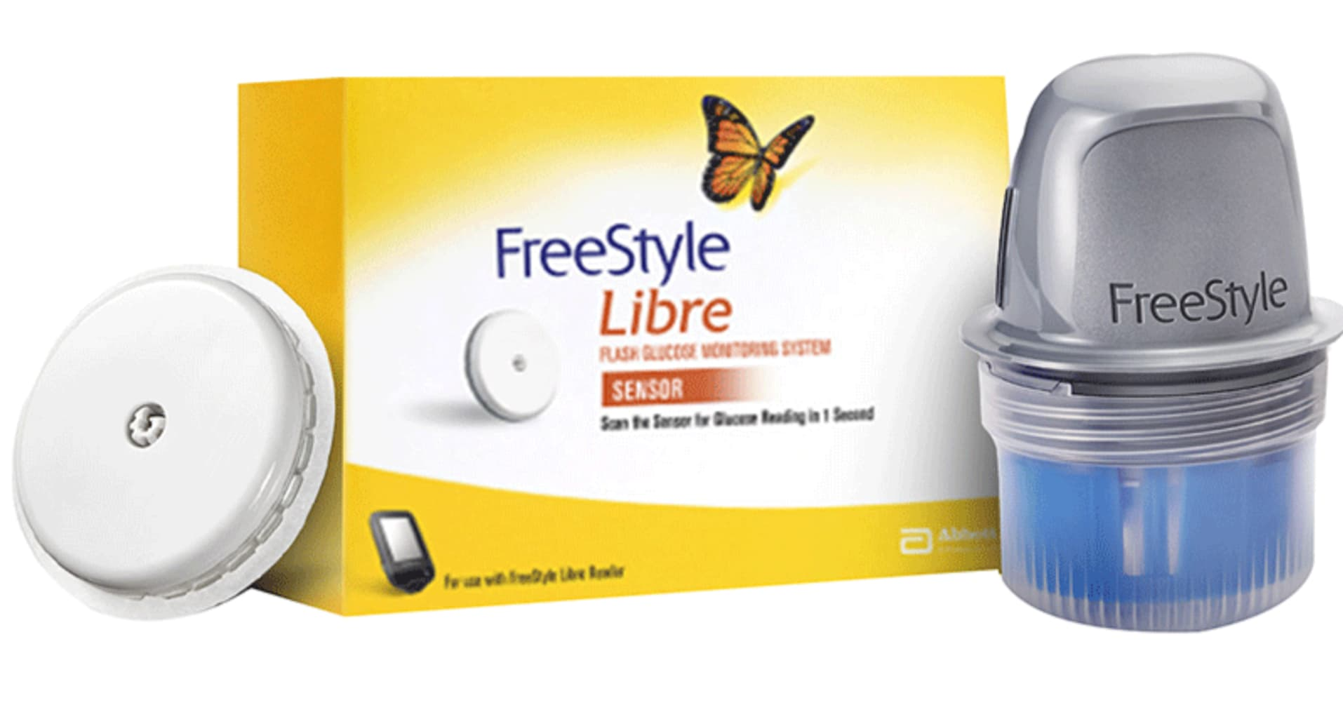 FreeStyle Libre Sensor and box