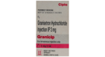 Granicip Injection Granisetron 3mg front pack by Cipla