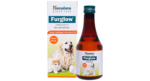 Himalaya Furglow Skin and Coat Tonic for Pets box and bottle