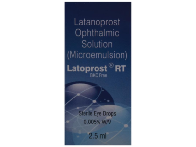 Latoprost RT Eye Drops box front