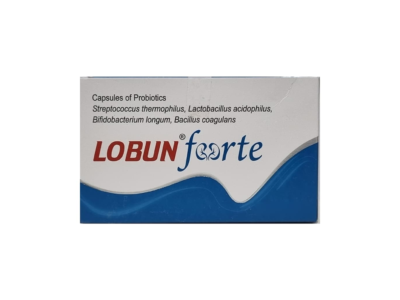 Lobun Forte Probiotic Capsule strip of 10 capsules - 45 Billion CFU multi-strain probiotic