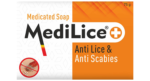 MediLice Plus Anti Lice and Anti Scabies medicated soap 75 g pack