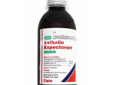 Salbutamol (0.5mg) + Guaifenesin (50mg)