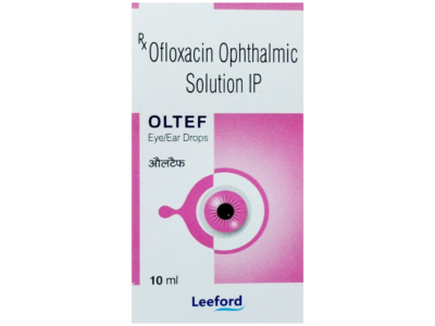 Oltef Ofloxacin Eye Ear Drops box