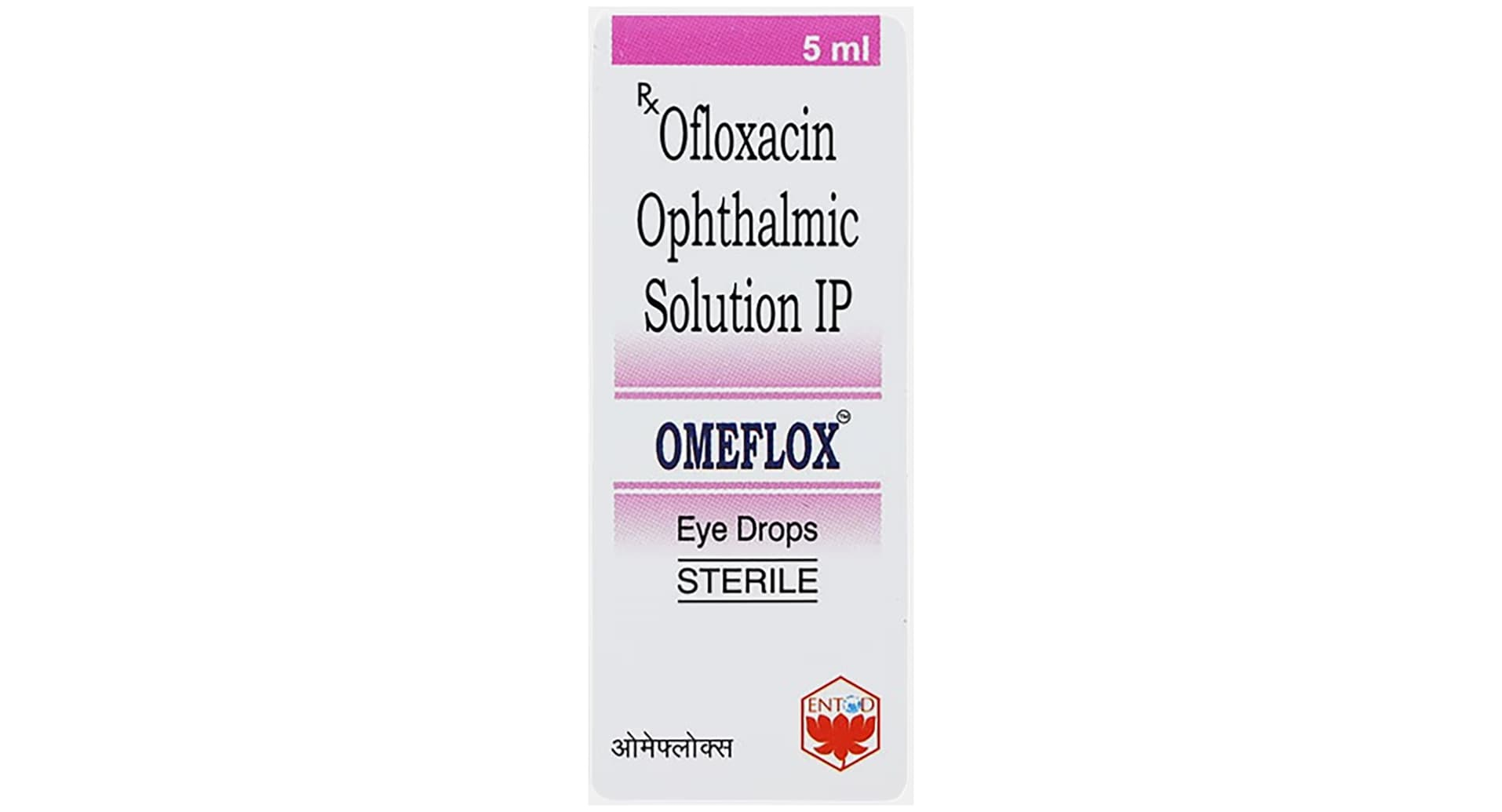 Omeflox Ofloxacin Eye Drops box