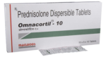 Omnacortil 10 Prednisolone Dispersible Tablet box