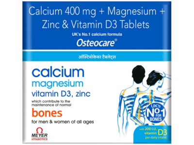Osteocare Tablet pack with calcium magnesium zinc and vitamin D3 by Meyer Vitabiotics