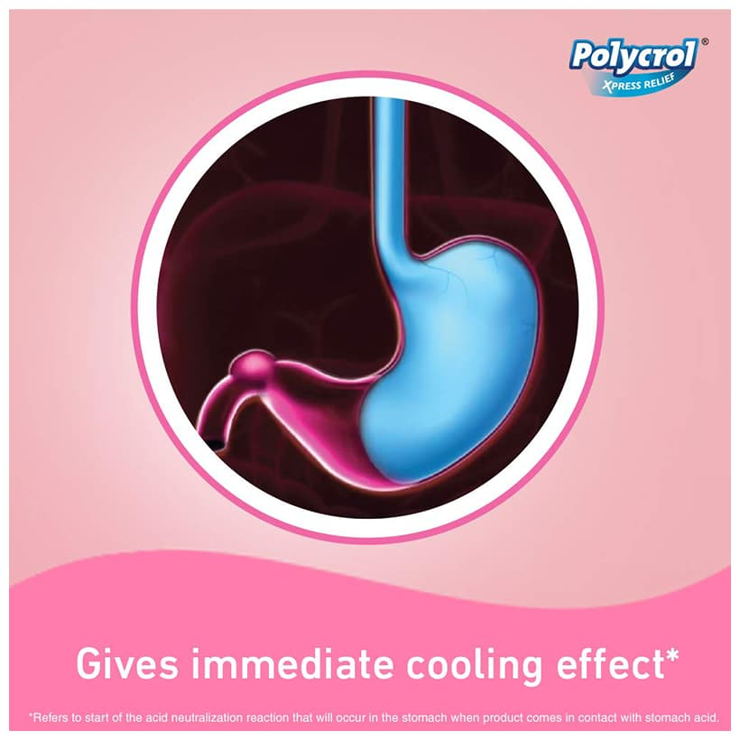 Polycrol Xpress Relief gives immediate cooling effect