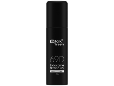 Talk Freely 69D Lidocaine Delay Spray 40 g can
