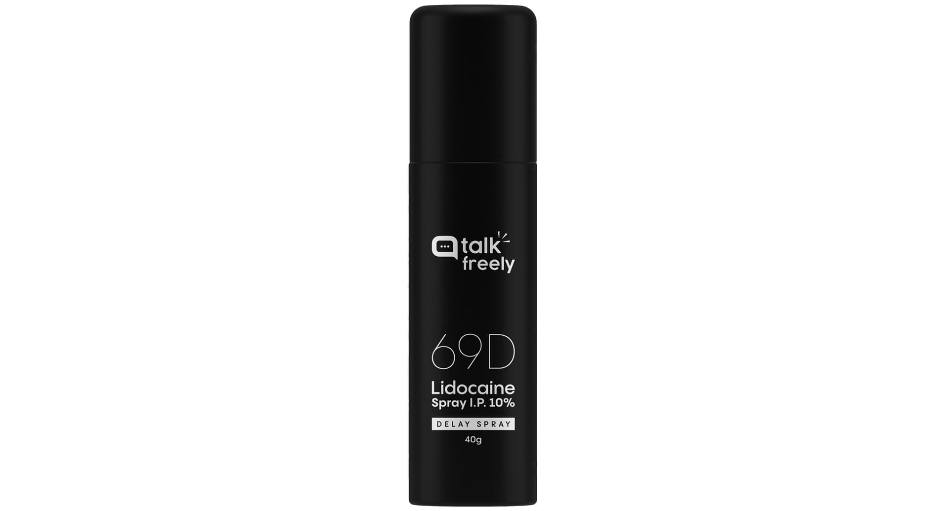Talk Freely 69D Lidocaine Delay Spray 40 g can