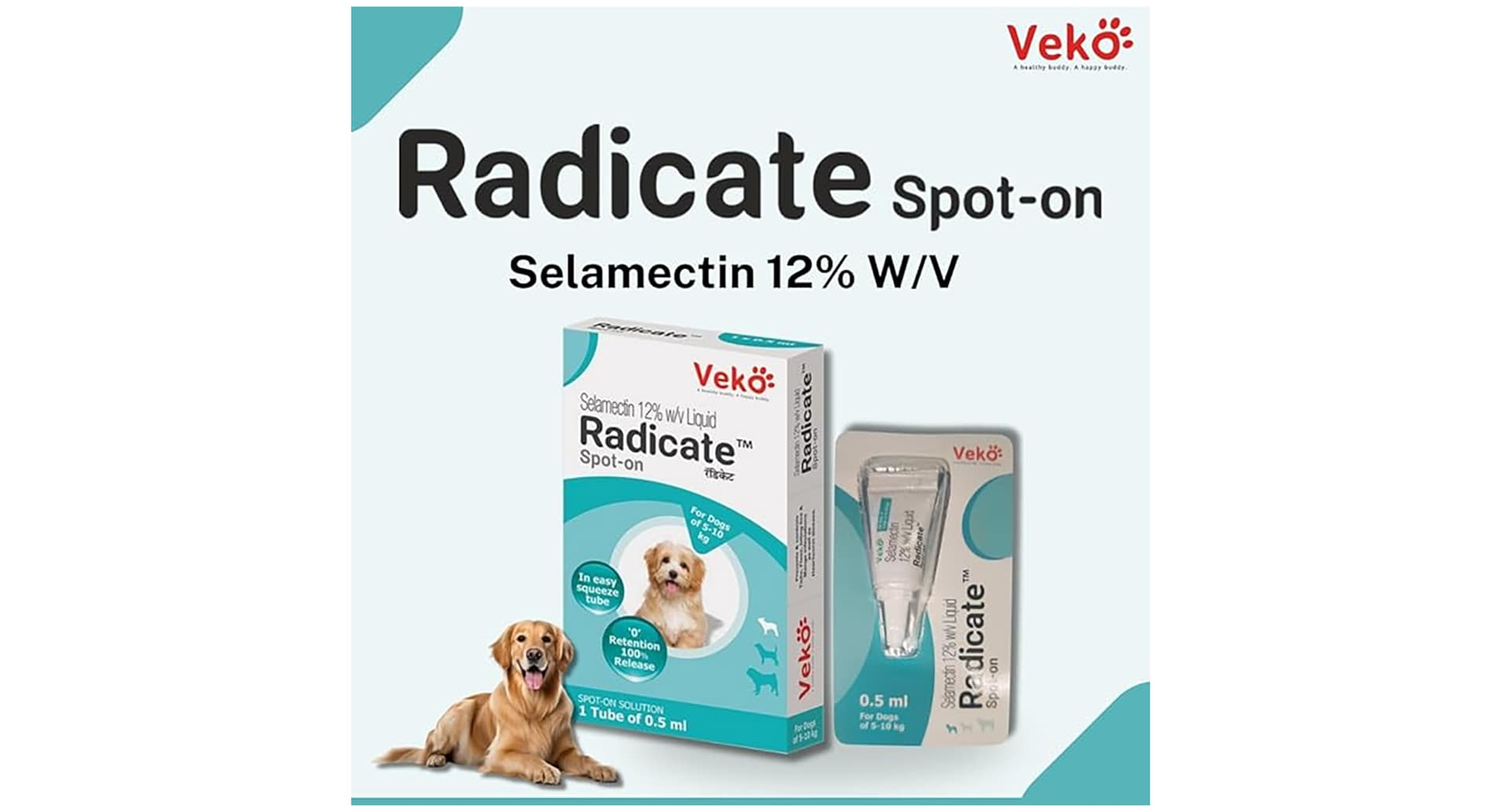 Veko Radicate Spot-On pack view