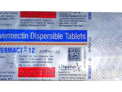 Vermact 12 Tablet DT - blister strip