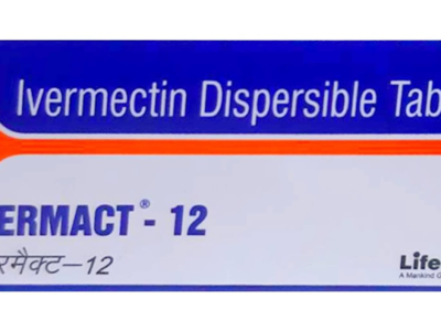 Vermact 12 Tablet DT - Ivermectin Dispersible Tablets (front)
