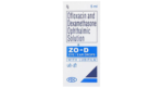 Zo-D Ofloxacin Dexamethasone Eye Ear Drops box