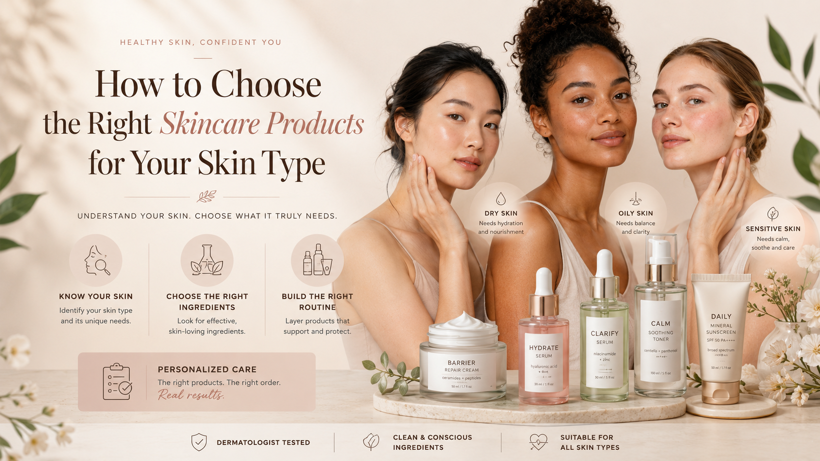 How to Choose the Right Skincare Products for Your Skin Type