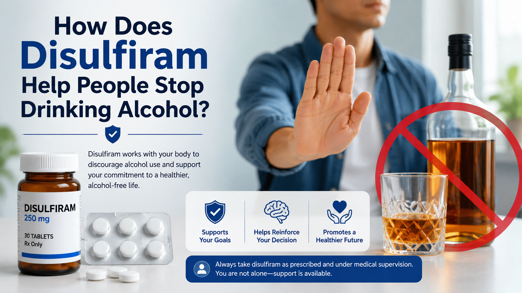 How Does Disulfiram Help People Stop Drinking Alcohol?