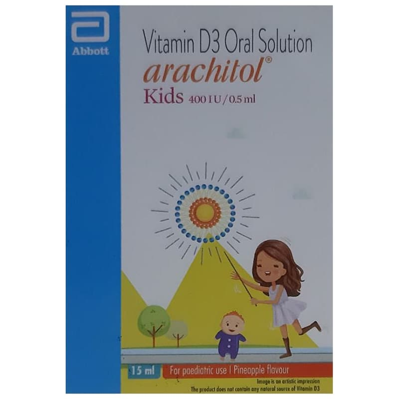 Arachitol Kids 400IU Paediatric Drop, 15 ml