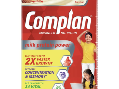Complan Nutrition Drink Powder Kesar Badam, 500 gm