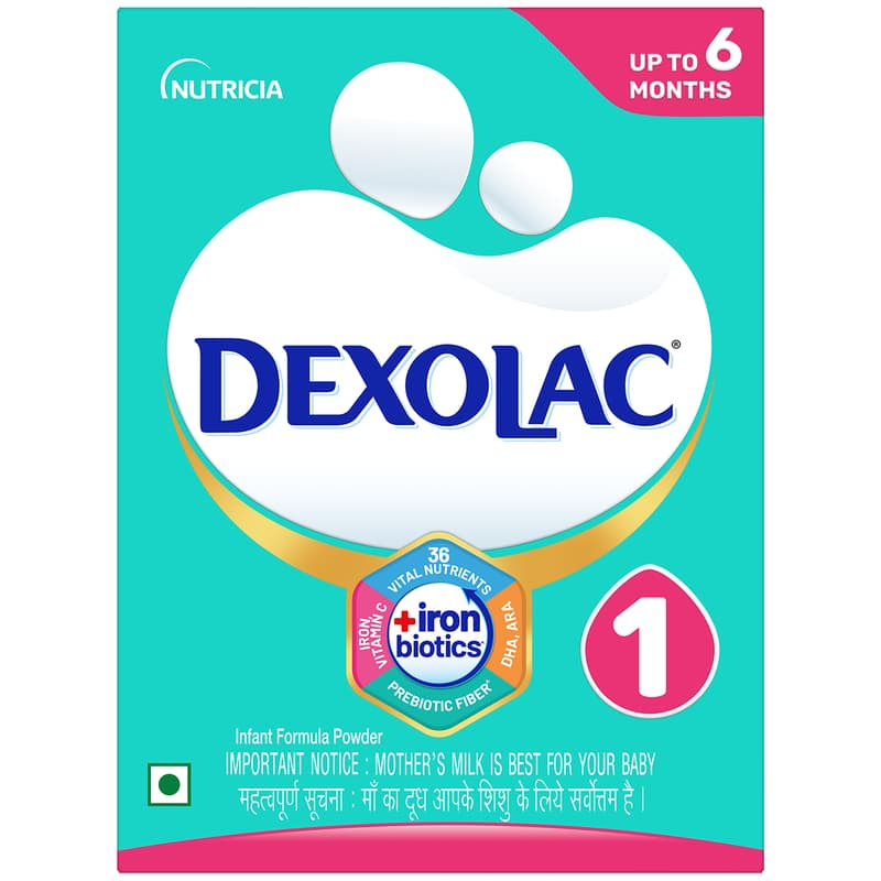 Dexolac Stage 1 Infant Formula, 400 gm