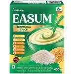 Easum Baby Cereal with Rice and Moong Dal, 400 gm