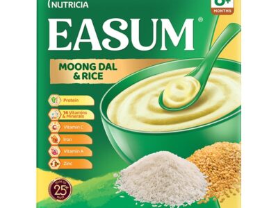 Easum Baby Cereal with Rice and Moong Dal, 400 gm