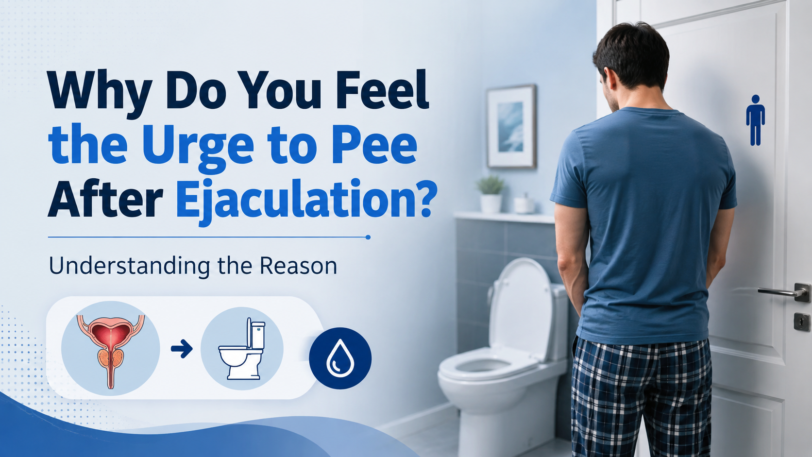 Why do you feel the urge to pee after ejaculation