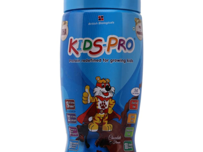 Kids-Pro Protein with DHA Pre and Probiotics, 500 gm