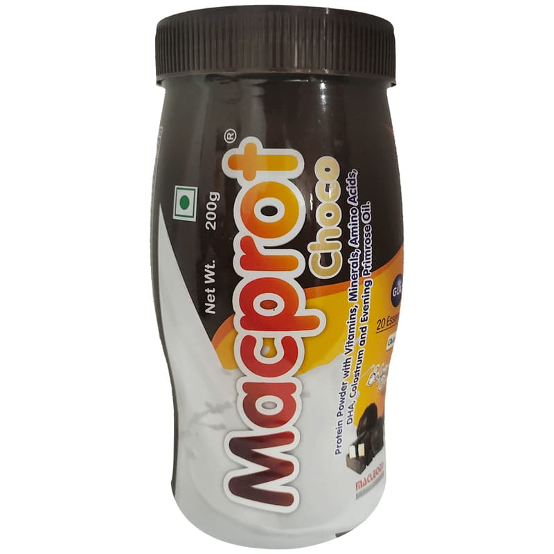 Macprot Belgian Chocolate, 200 gm
