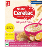 Nestle Cerelac Multigrain and Fruits Baby Cereal, 300 gm