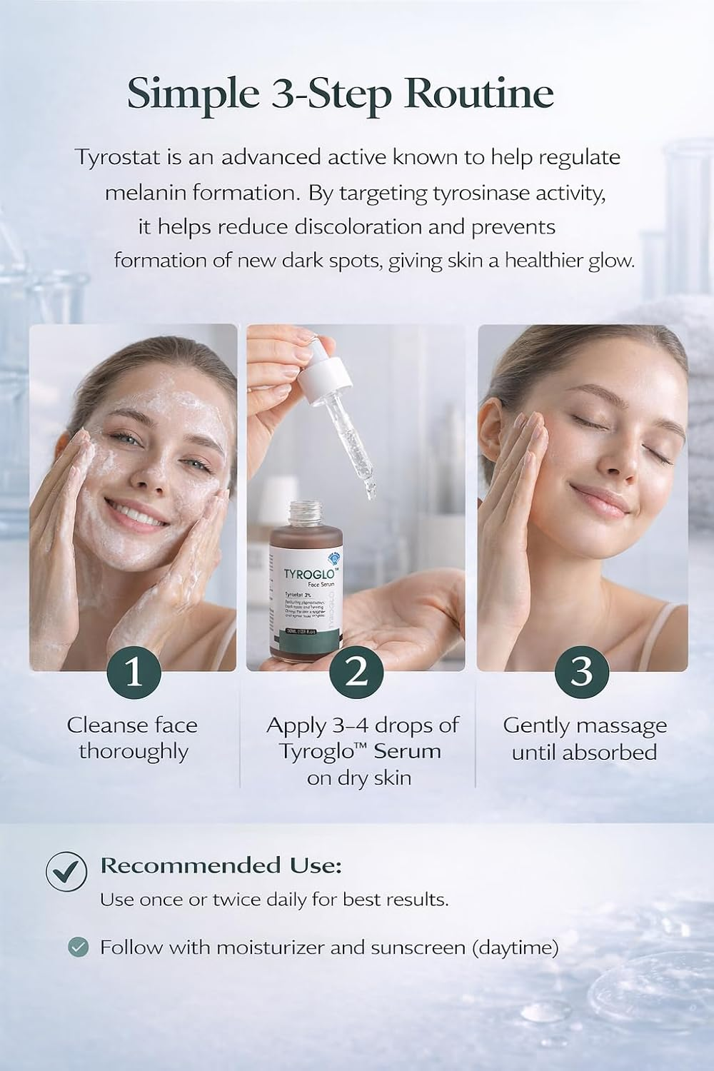 Face Serum with 3% Tyrostat - Image 6