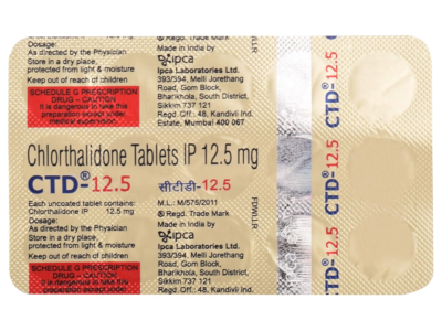 Chlorthalidone (12.5mg)