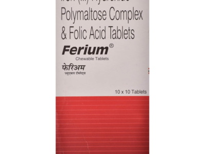 Ferium - Strip of 10 Chewable Tablets