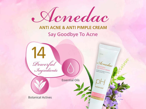 Acnedac pH Balanced Anti-Acne & Anti-Pimple Cream - Image 2