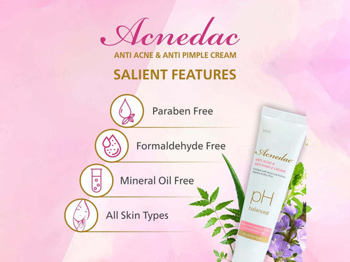 Acnedac pH Balanced Anti-Acne & Anti-Pimple Cream - Image 5
