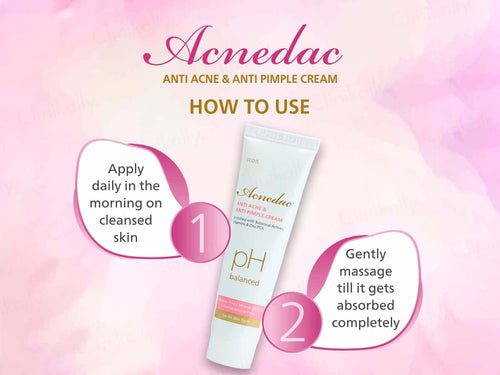 Acnedac pH Balanced Anti-Acne & Anti-Pimple Cream - Image 6